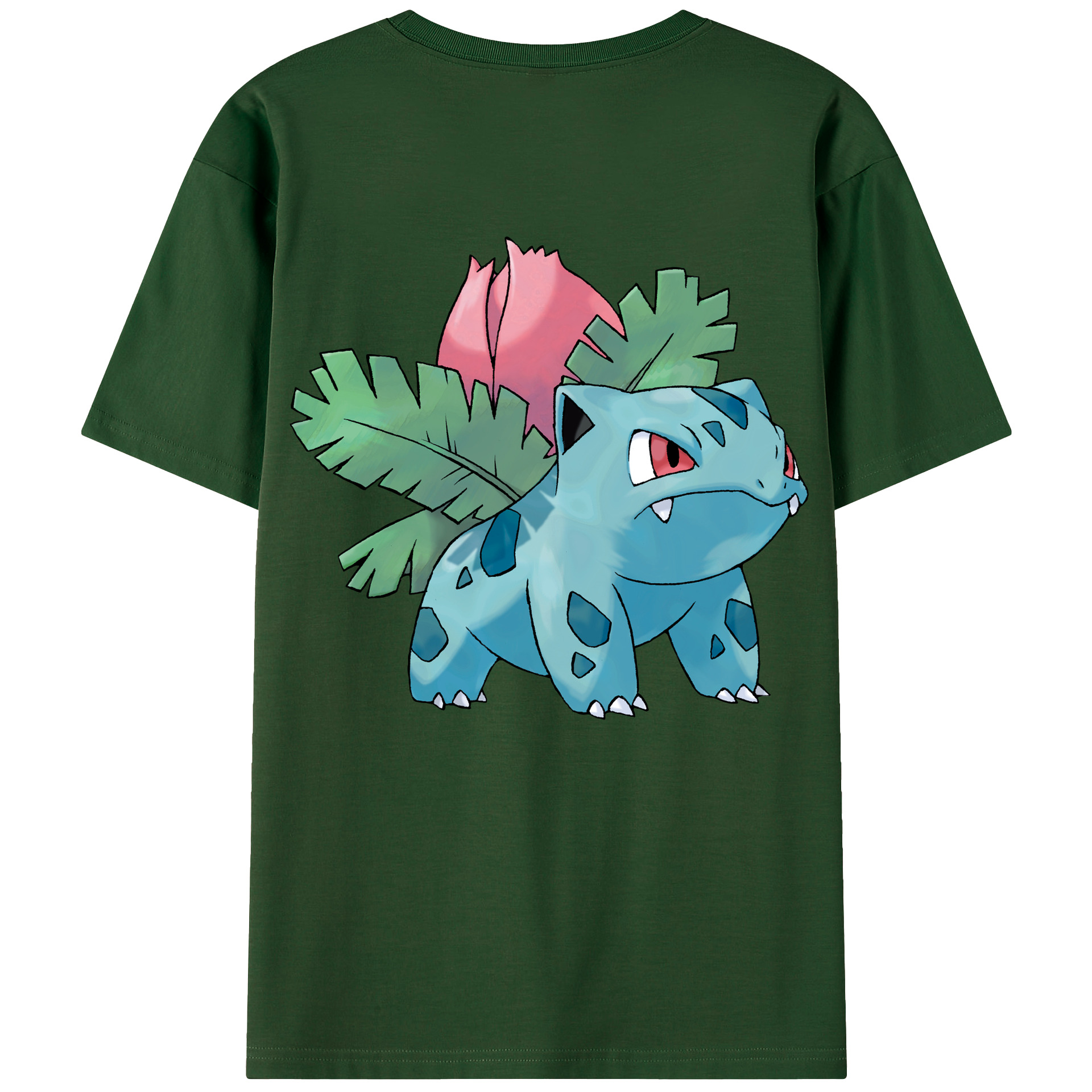 （画像用） ポケットモンスター Pokémon 綿100％半袖Tシャツ（背面プリント）
